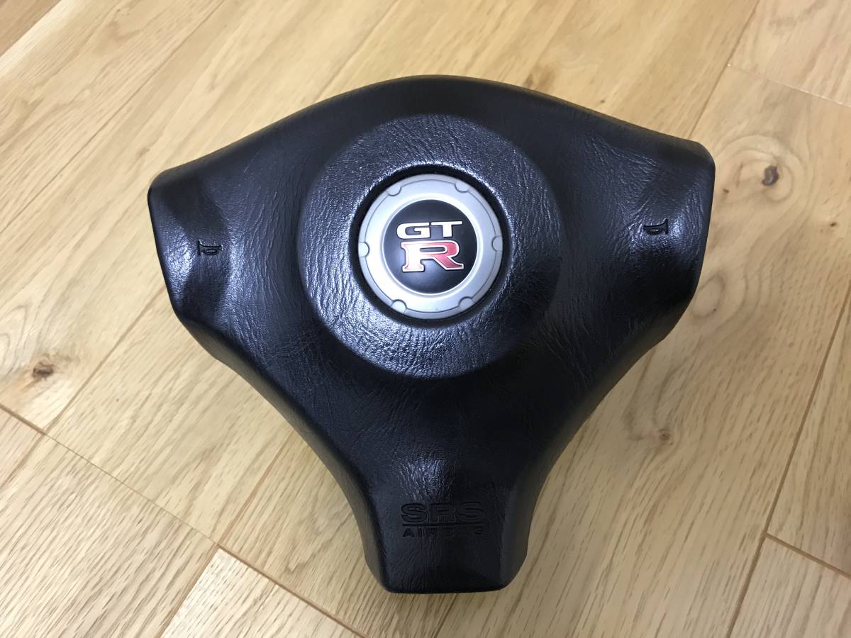 R34 純正ステアリング 純正 R33 BNR34 スカイラインGT-R R32 赤