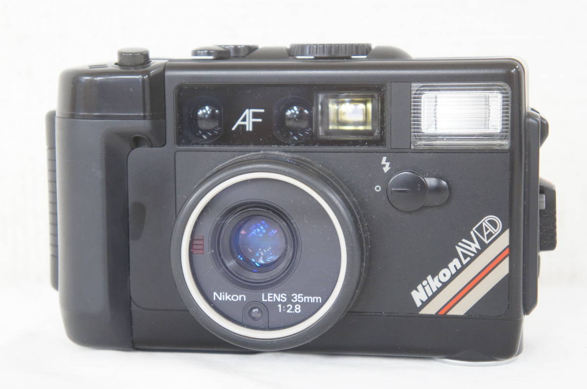 Nikon L35AW AD 水中カメラ コンパクトフィルムカメラ ⑨ Nikon ニコン L35AW AD 35mm F2.8 水中 防水 コンパクトフィルム