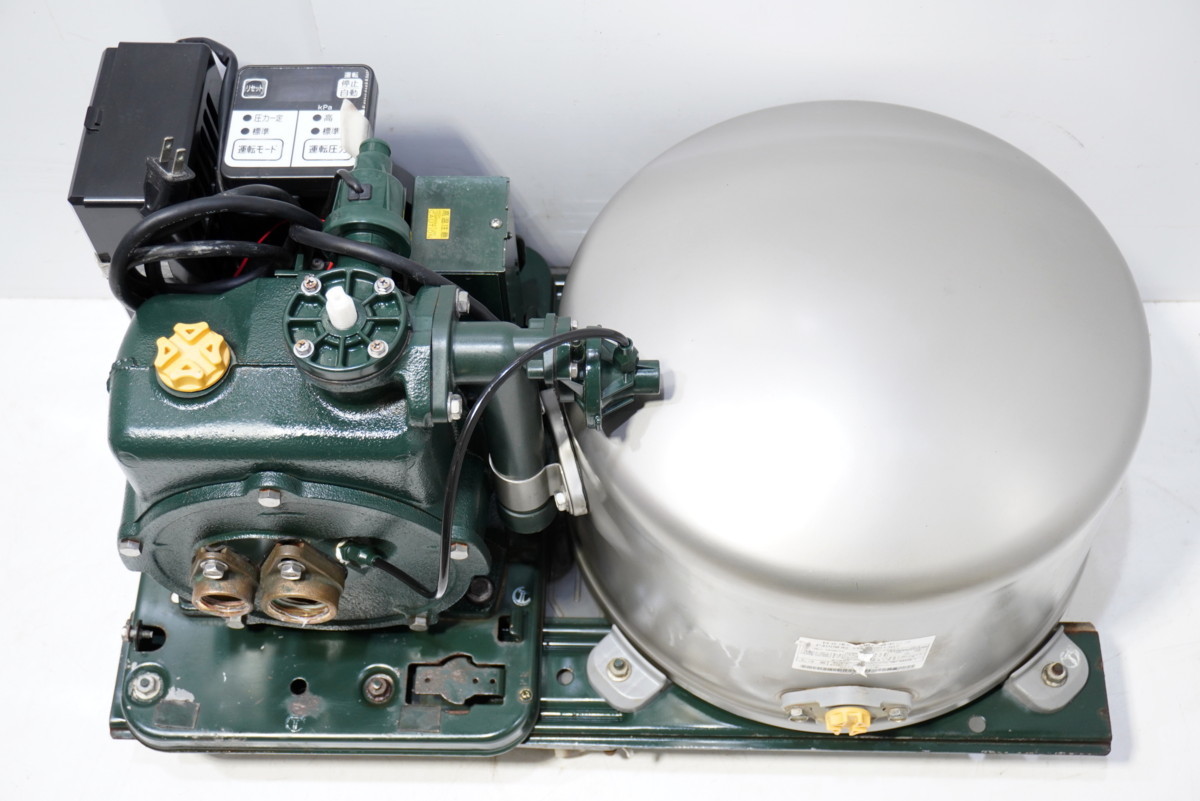 | 日立 CT-P400Y 単相 100V 浅深両用[自動]ポンプ CT-P400X 給水 圧力 自動ポンプ 浅深両用 井戸用ポンプ 日立ポンプct-p400wの通販 浅深両用［自動］ポンプ タンク式 ☆日立浅深両用井戸ポンプ☆（CT−P400W）☆圧力強くんモデル