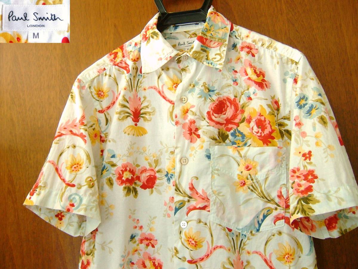 ポールスミス Paul Smith 半袖シャツ 花柄 Garden 【公式通販】