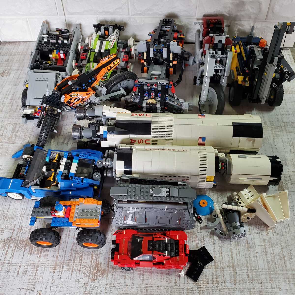 12.レゴ LEGO 不揃い 部品取り ジャンク レゴテクニック ロケット 車 バイク(LEGO)｜売買されたオークション情報、yahooの商品情報をアーカイブ公開 - オークファン その他