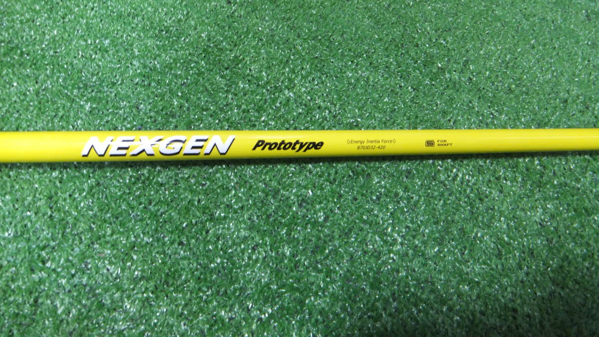 話題のNEXGEN EIF YELLOWシャフト 870JD32-420 114センチ （46.5インチ