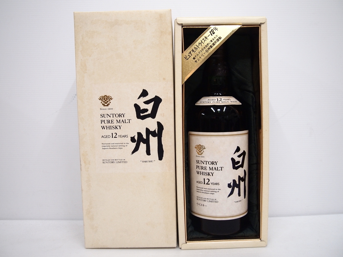 SUNTORY サントリー 白州 12年 ピュアモルト 国産 ウイスキー SUNTORY サントリー 白州 12年 ピュアモルト 国産 ウイスキー