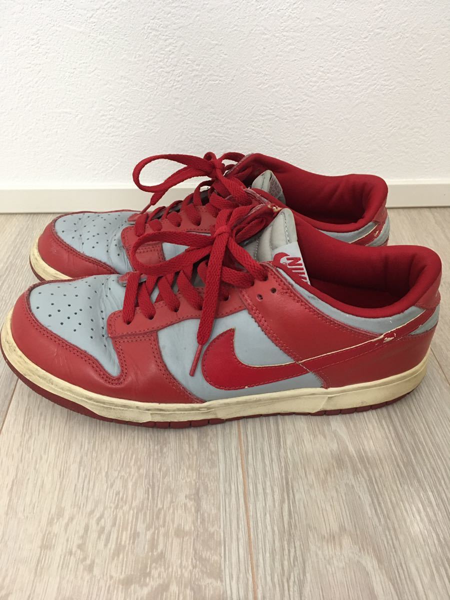 お買い得，SALE NIKE DUNK LOW 赤灰 27.5cm 99年復刻(27.5cm)｜売買されたオークション情報、yahooの商品情報をアーカイブ公開 - オークファン 27.5cm