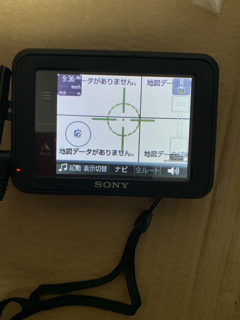 SONY - NV-U37 ソニー | nav-u パーソナルナビゲーションシステム 3.5V