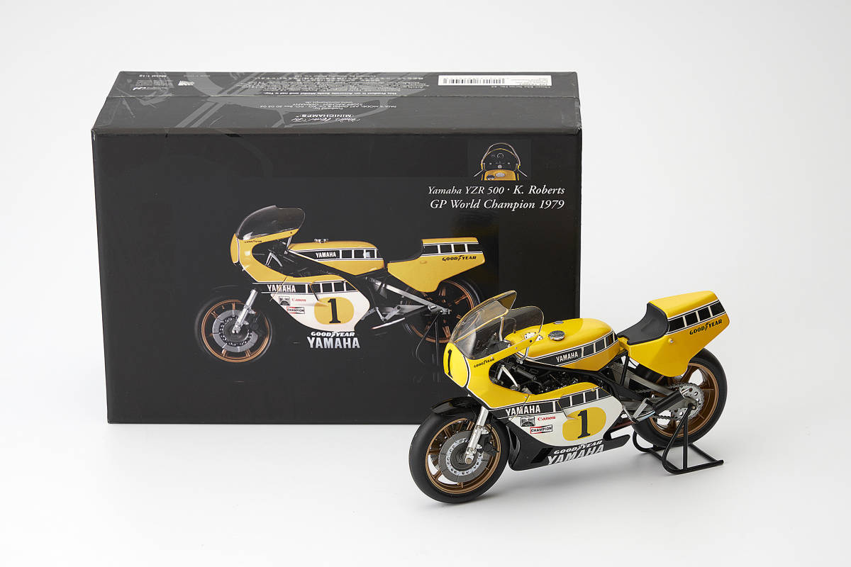 ミニチャンプス MINICHAMPS YAMAHA YZR500 K.Roberts GP World