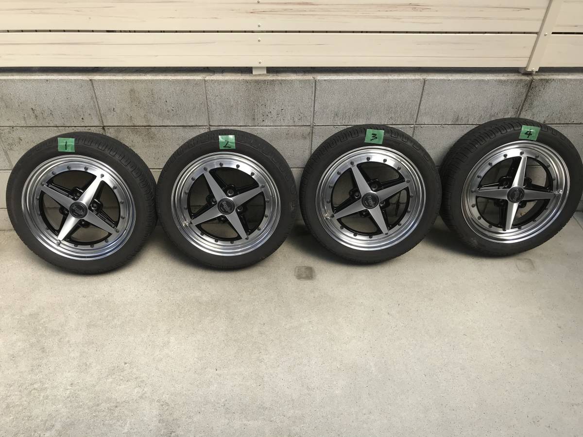 ワーク エクイップ01 15inch 5J 42 PCD100 4穴 手渡しのみ