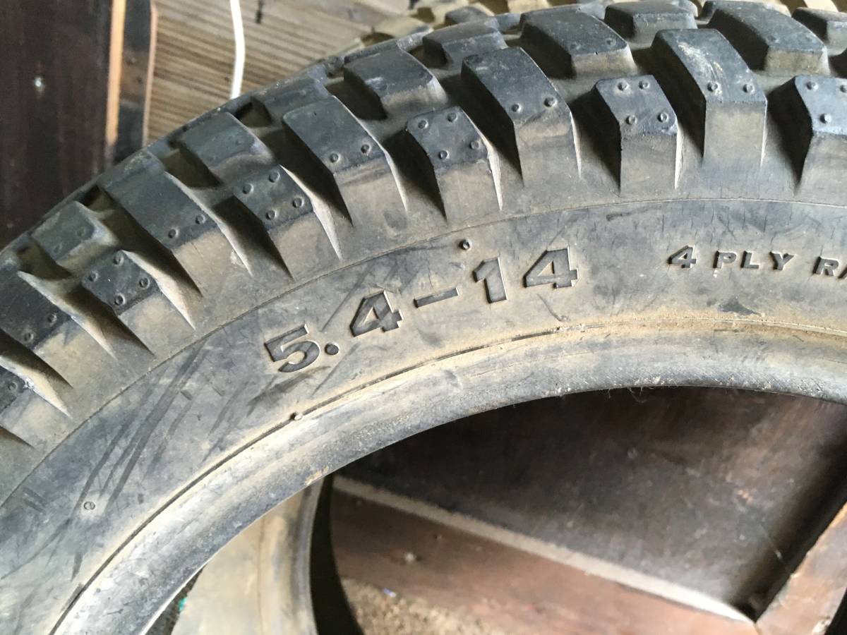バンバン125 RV125 フロント リヤ タイヤ 6.7-12 5.4-14
