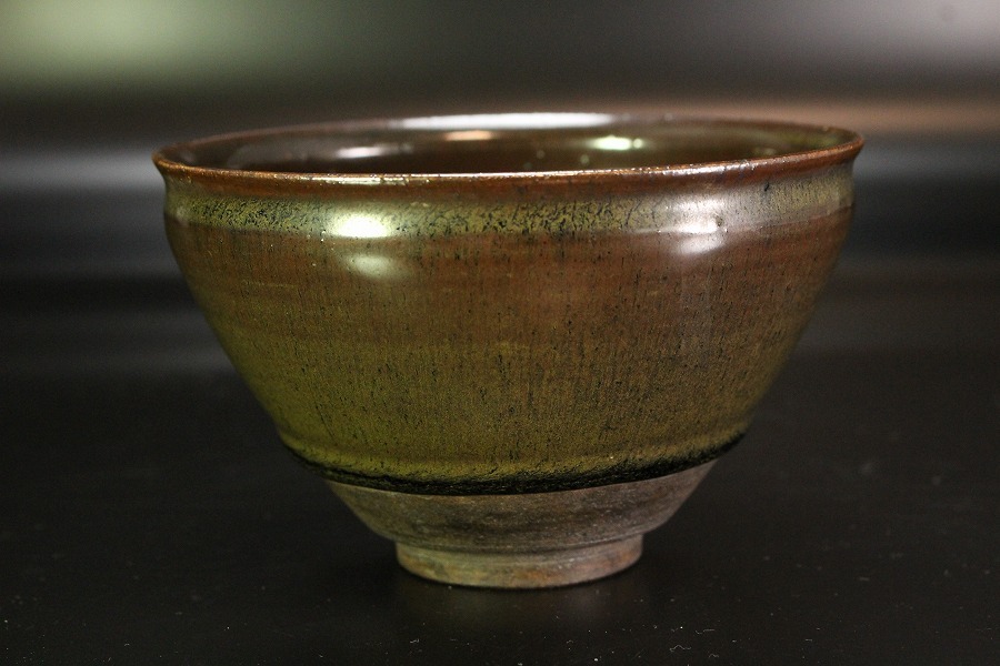 販売店舗 【金閣】中国美術 茶道具 唐物 天目茶碗 高7.5cm 時代箱 京都
