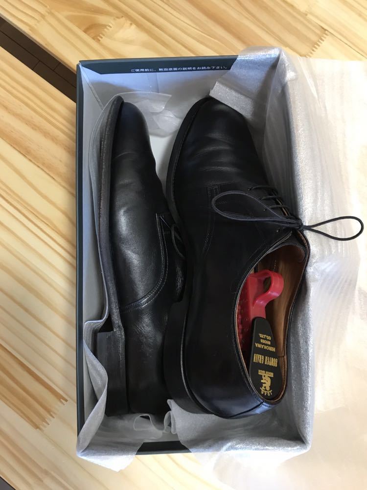最高級】SCOTCH GRAIN スコッチグレイン4014BL 25 1/2 EEEE ブラック 