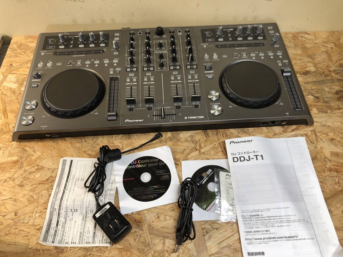* Pioneer DDJ-T1 TRAKTOR専用 DJコントローラー