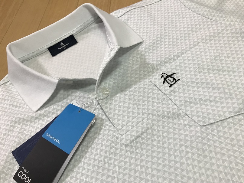 【お買い得，高品質】 Munsingwear マンシングウェア ジャカードエンボス 半袖シャツ MGMNJA08 WH00 Ｌ(マンシング)｜売買されたオークション情報、yahooの商品情報をアーカイブ公開 - オークファン シャツ