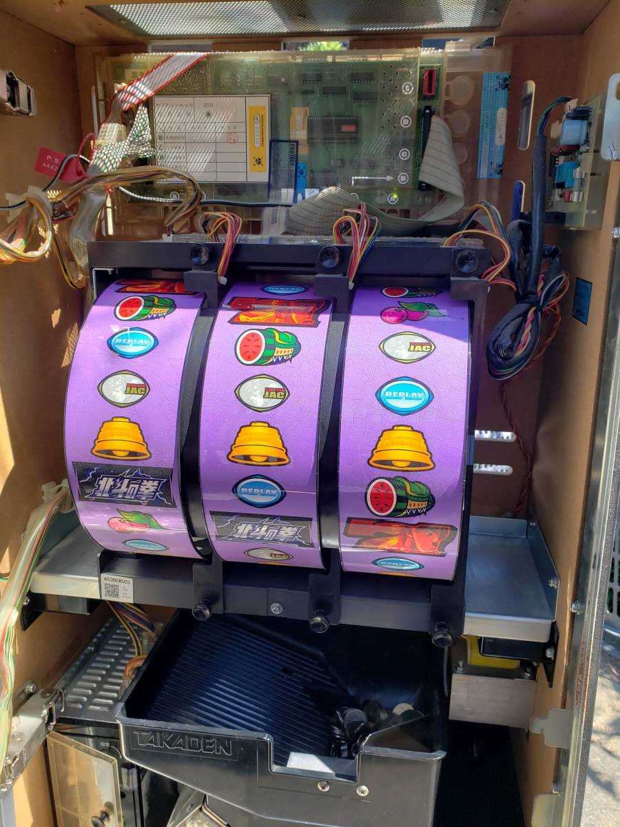 4号機 北斗の拳 将パネル スロット 実機 家庭用電源対応 激レア