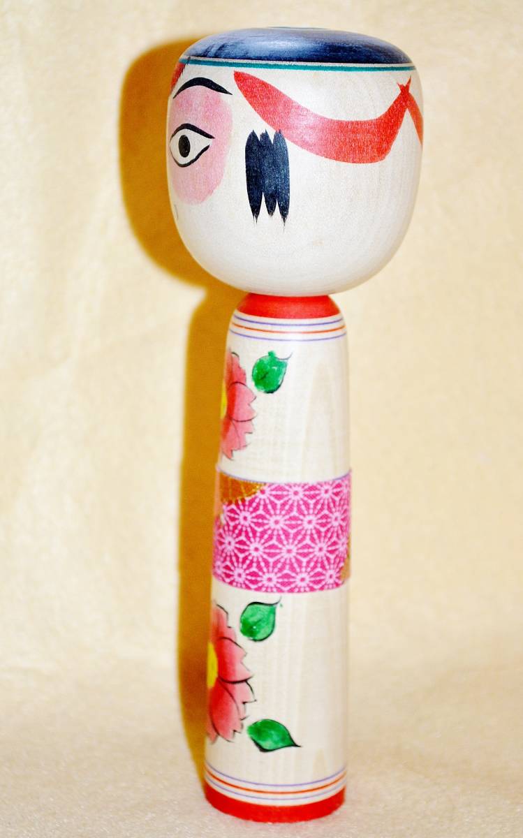 磯川盛雄 | Kokeshi Wiki 中ノ沢系こけし たこ坊主 磯川盛雄工人