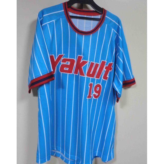 空白（赤）新品◇東京ヤクルトスワローズ＃19石川1974-1977ビジター