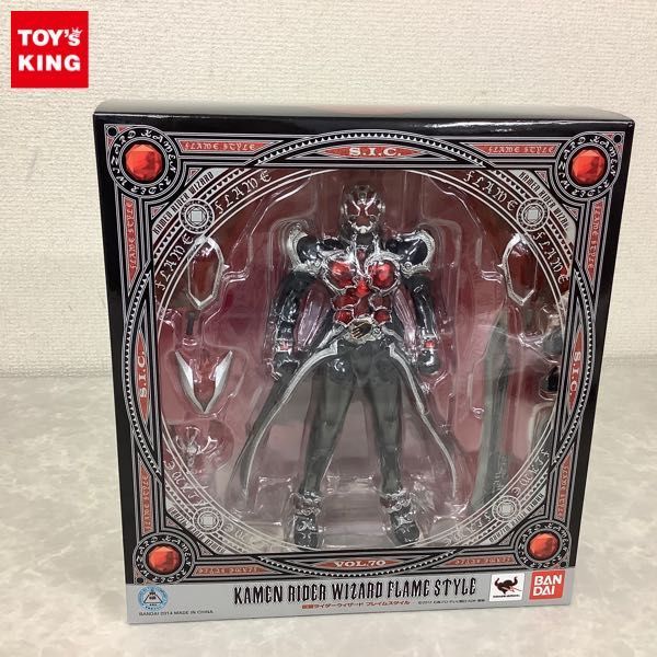 未開封 S.I.C 仮面ライダーウィザード フレイムフォーム フィギュア 未開封 S.I.C. 仮面ライダーウィザード フレイムスタイル