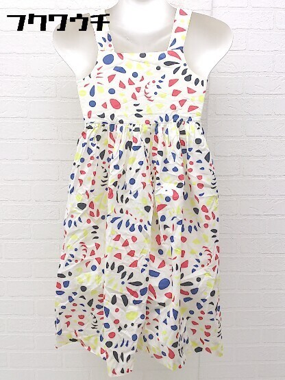 Bonpoint ボンポワン キッズ 子供服 総柄 ノースリーブ ミニ ワンピース サイズ8 ベージュ マルチ レディース ボンポワン 売買されたオークション情報 Yahooの商品情報をアーカイブ公開 オークファン Aucfan Com