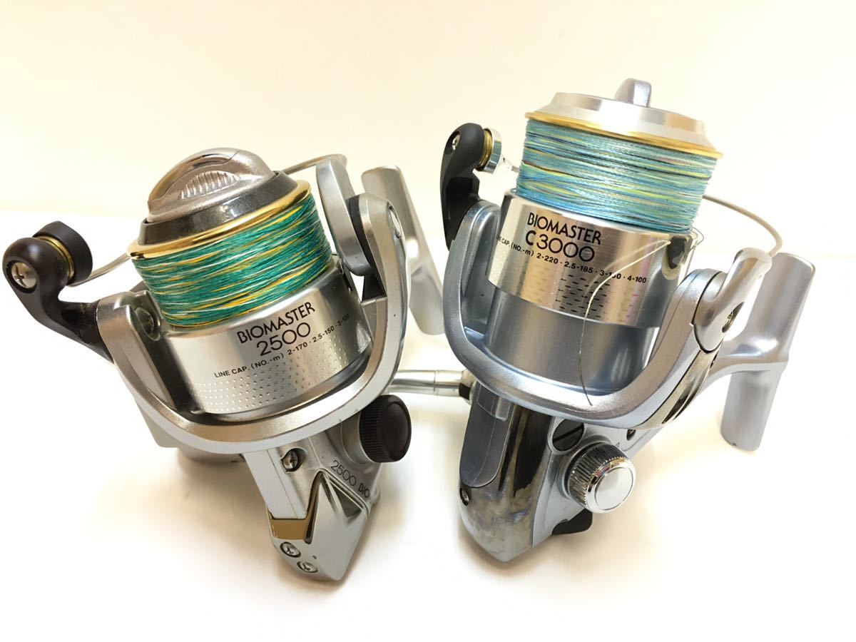 スピニングリール Shimano/シマノ BIOMASTER 2500/C3000 2点セット