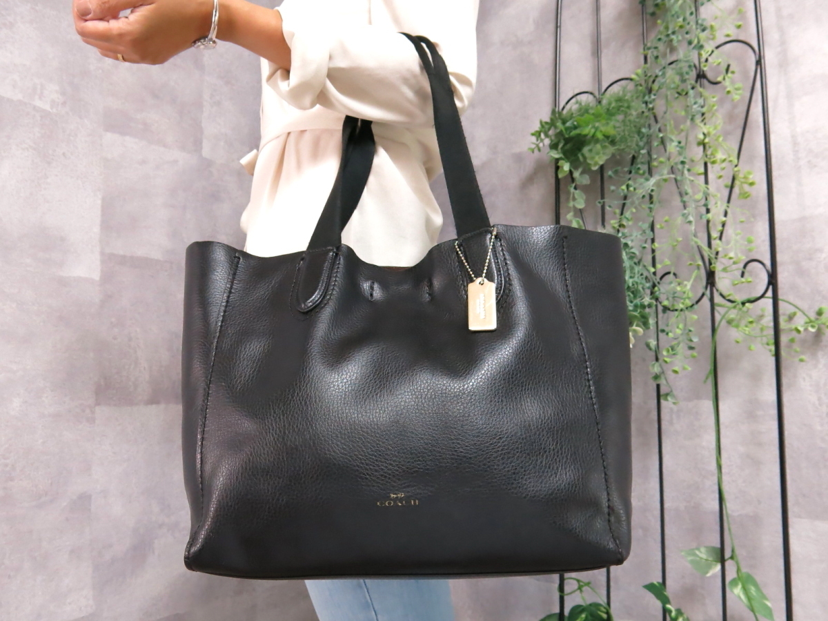 コーチ COACH トートバッグ ダービー トート レザー ピンク 新品保管 