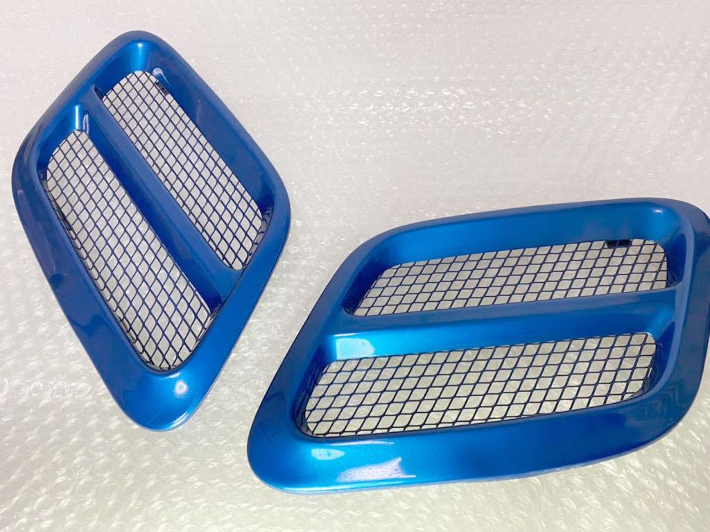 インプレッサ WRX STI GC8 純正 フードブレスグリル 左右セット 廃盤品 希少 即決 STi製 スバル SUBARU インプレッサ GC8 GF8 フード