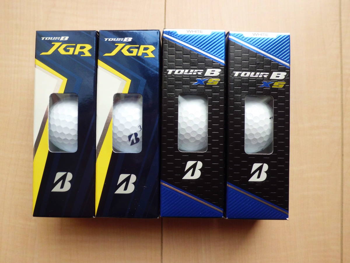 全国無料，定番人気 ブリヂストン TOUR B XS JGR 2スリーブ&times;2 合計1ダース(1ダース)｜売買されたオークション情報、yahooの商品情報をアーカイブ公開 - オークファン ボール