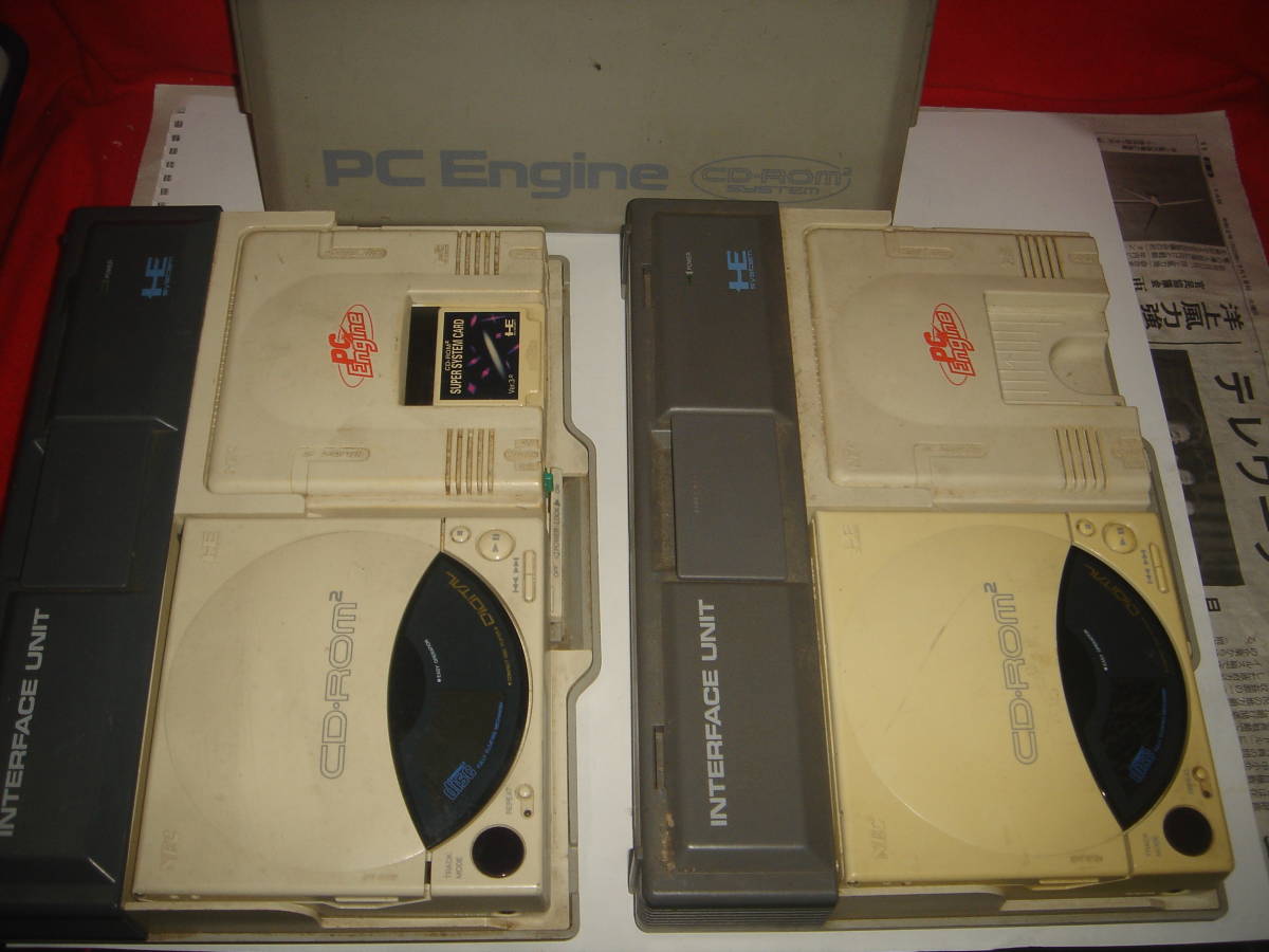 PCエンジン NEC インターフェース セット CD-ROM²システム 通電のみ