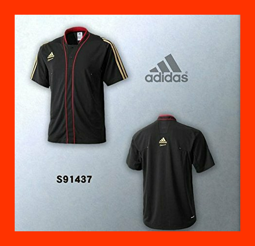 赤字超特価，正規品 レア 5170円&rarr;2千円引 adidas professional 野球 Oサイズ 半袖 プラクティスシャツ 2ボタン Climacool S91437 nike asics ua(ユニフォームシャツ)｜売買されたオークション情報、yahooの商品情報をアーカイ 大人用