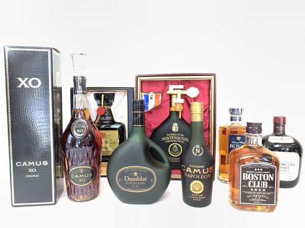  古酒 NAPOLEON CAMUS他まとめてセット ブランデー ナポレオン カミュ サントリー XO(カミュ)｜売買されたオークション情報、yahooの商品情報をアーカイブ公開 - オークファン コニャック