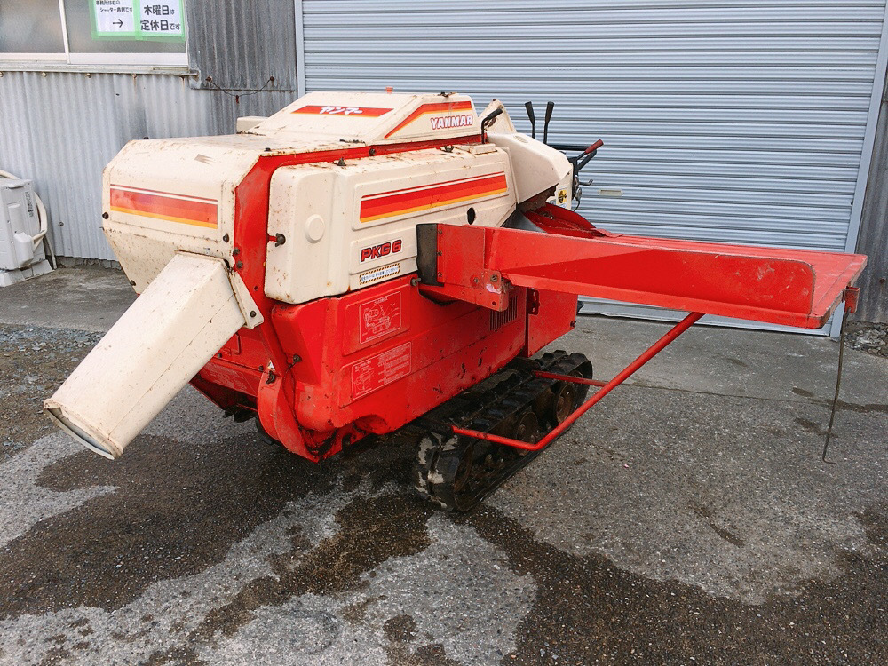 長野発ヤンマー ハーベスタ PKG6spnouki 公式通販 ヤンマー 中古