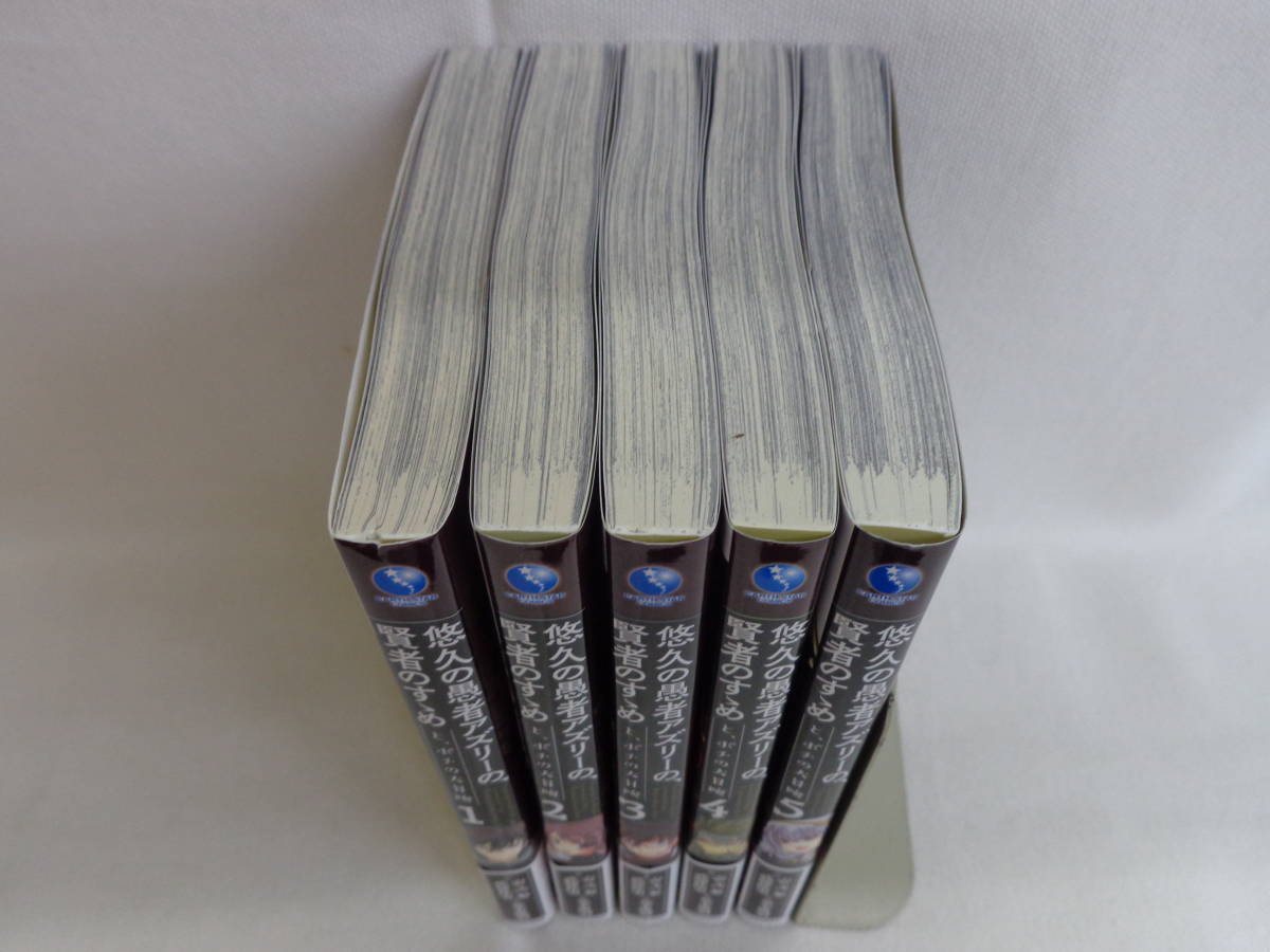 悠久の愚者アズリーの 賢者のすすめ と ポチの大冒険 1 5巻 合計5冊 全巻帯付初版 荒木風羽 セット 全巻セット 売買されたオークション情報 Yahooの商品情報をアーカイブ公開 オークファン Aucfan Com