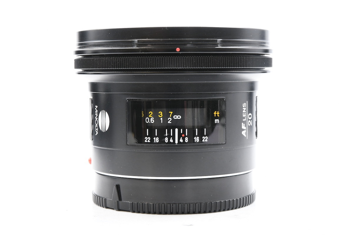 ◇ MINOLTA ミノルタ AF 20mm F2.8(22) 単焦点レンズ 超広角 交換用