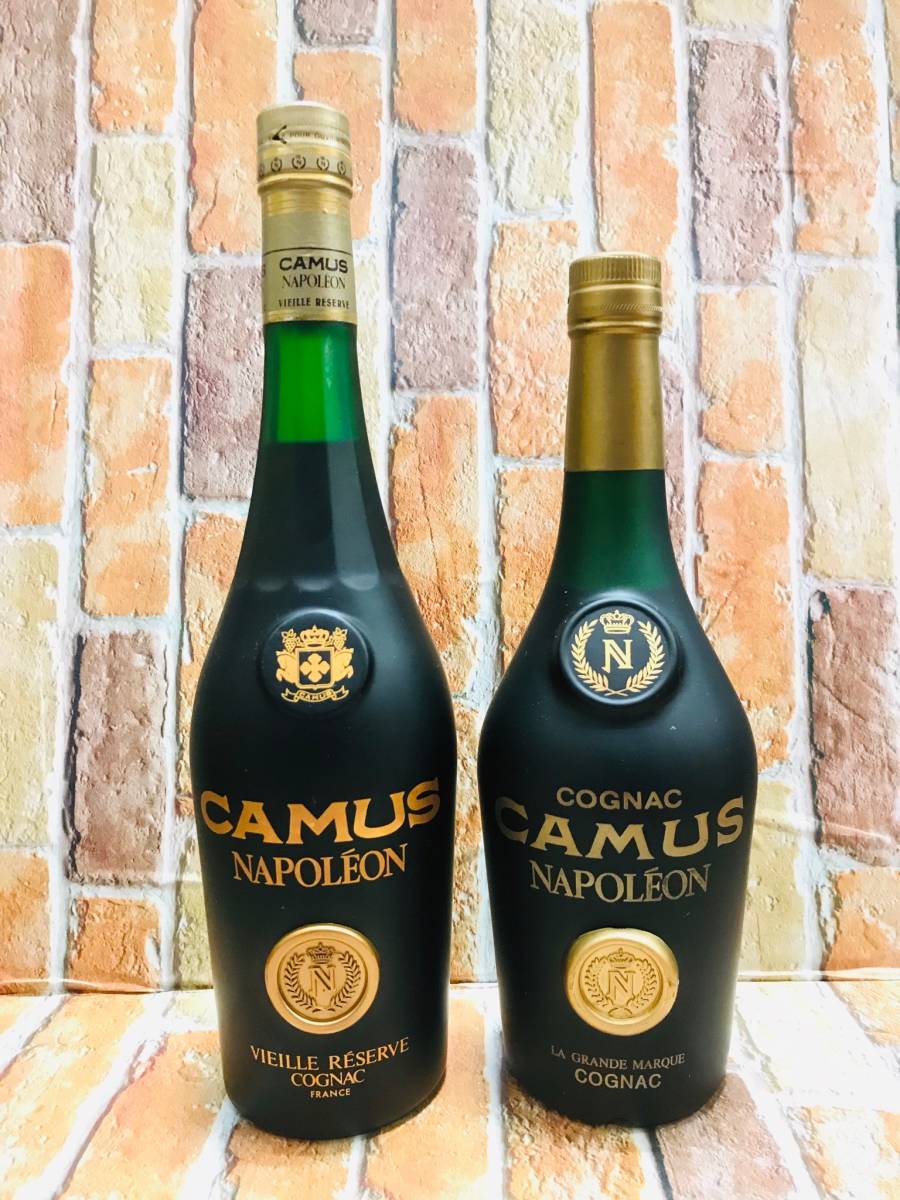古酒 コニャック CAMUS NAPOLEON 2種セット 未開栓 最落無し CAMUS