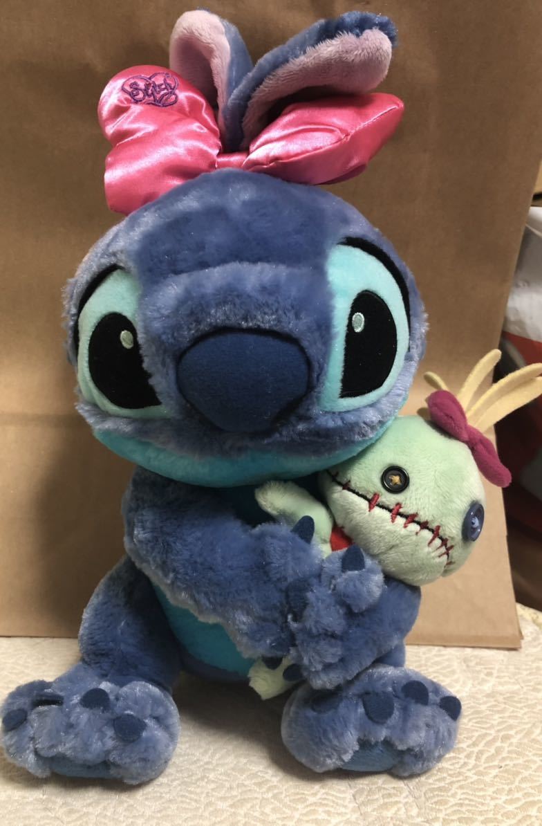 スクランプ スティッチ Disney リロ&スティッチ ぬいぐるみS