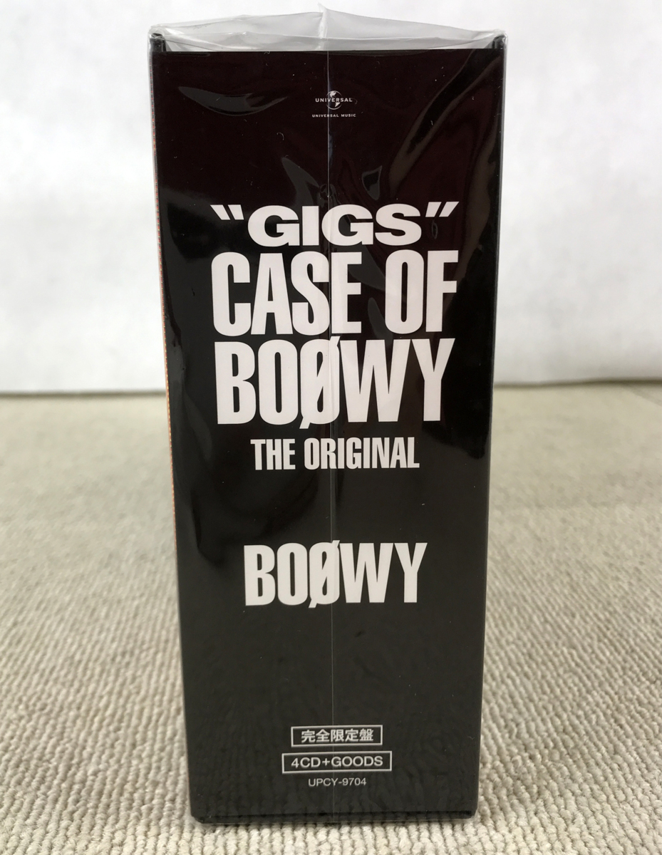 ボウイ BOOWY GIGS BOX 氷室京介 DVD 布袋寅泰IO TOBF-5555 布袋寅泰