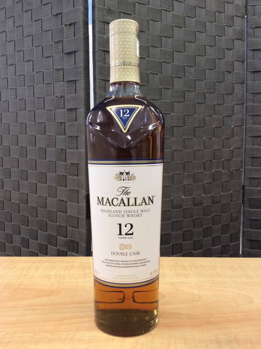 9462□ 未開栓 MACALLAN マッカラン 12年 ダブルカスク シングルモルト