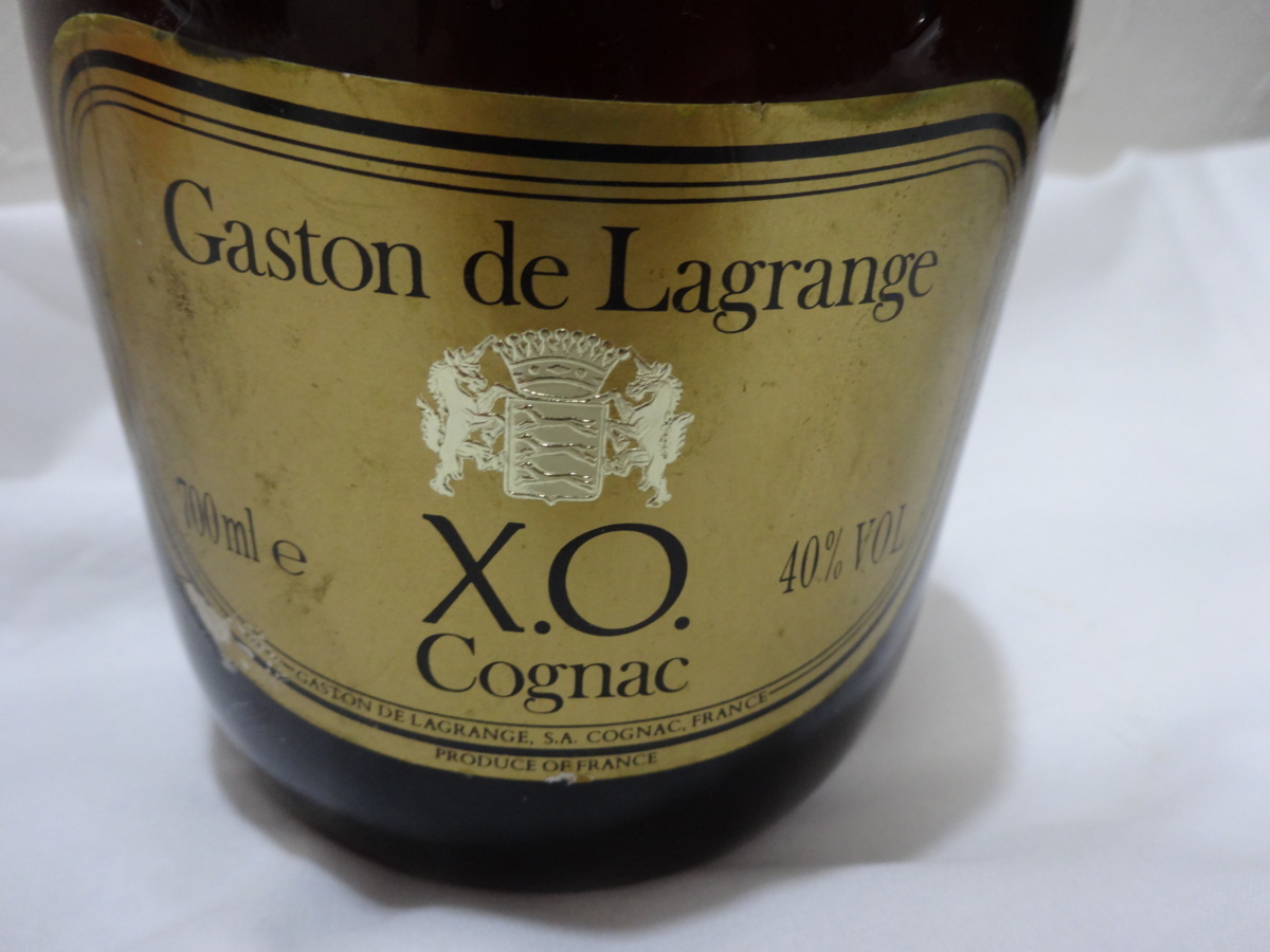 Gaston de Lagrange / ガストン・ド・ラグランゼ / Cognac / X.O