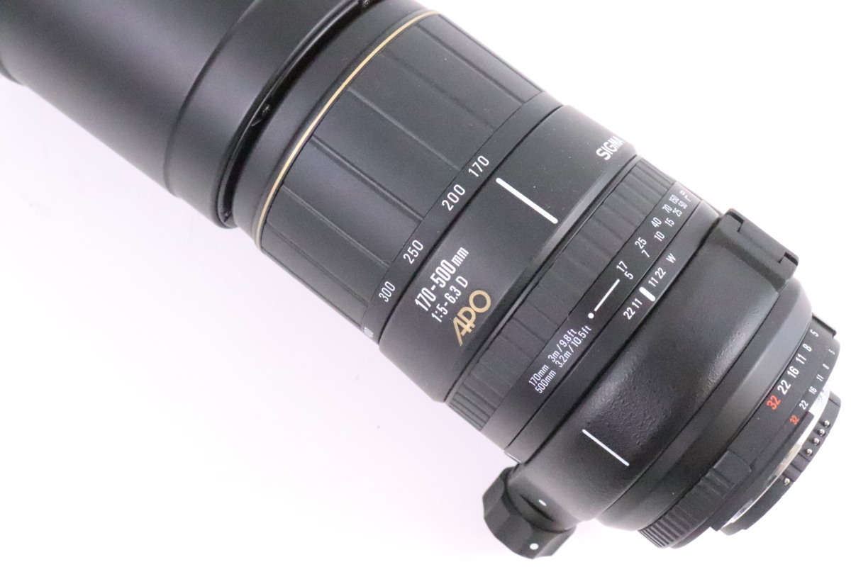 上質直営通販 シグマ SIGMA APO 170-500mm F5-6.3 AF/MF ZOOM レンズ