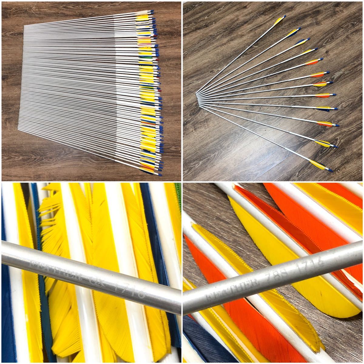 2026，限定セール 1円 /94本まとめ 未検品現状 アーチェリー 弓矢 羽 FEATHER 78S 1716/FEATHER GX 1716 73cm 大量セット フェザー 兵庫県姫路市発 O1(アーチェリー)｜売買されたオークション情報、yahooの商品情報をアーカ アーチェリー