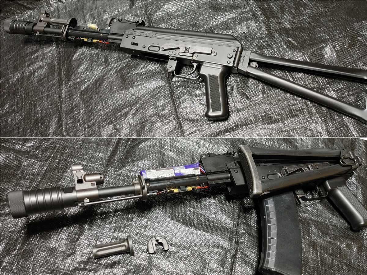 東京マルイ　次世代電動ガン　AK74？102？ ジャンク AK102 | 次世代電動ガン Yahoo!オークション - 「部品取りジャンク