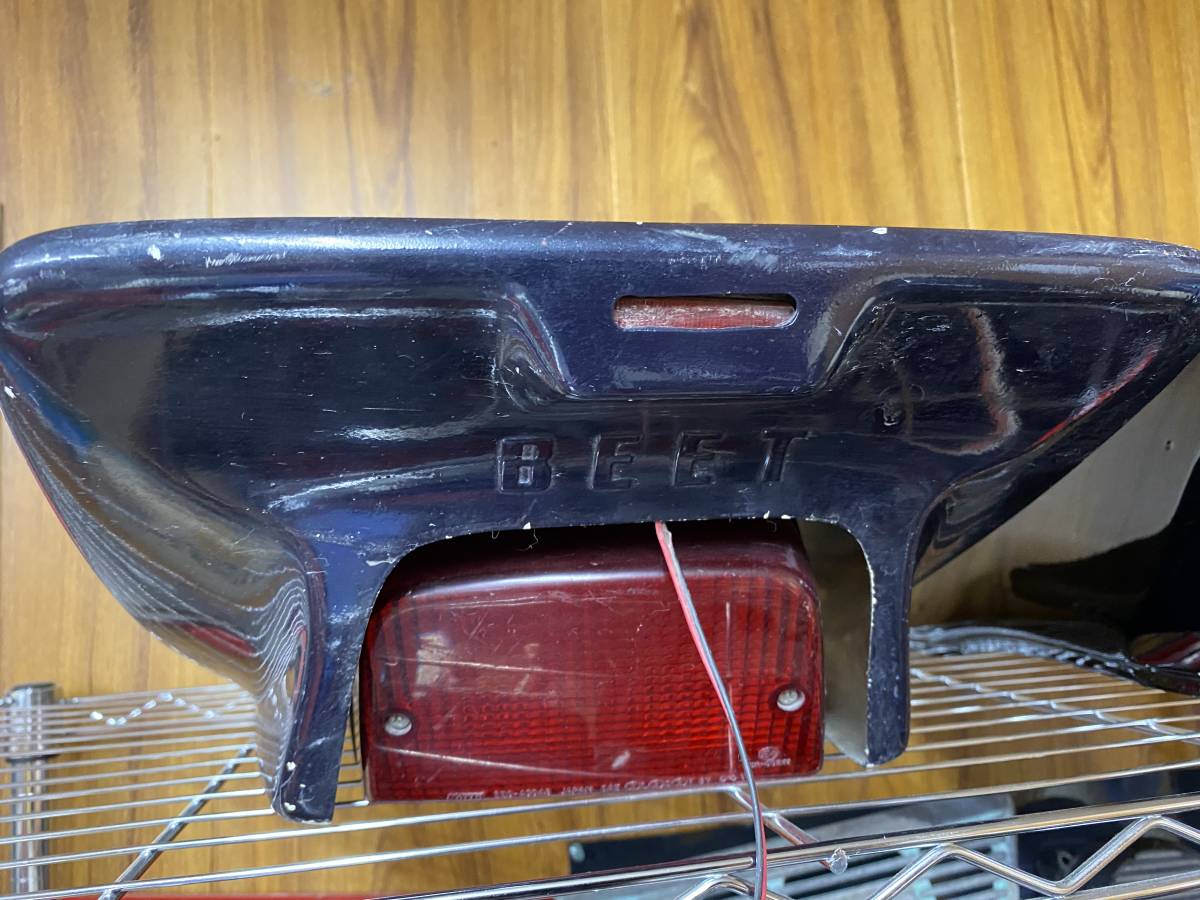 当時物　新品　未塗装　ゼファー400 beetハイマウントテールカウル ゼファー400 当時物 BEETハイマウントテール CBX400F 当時物 BEET