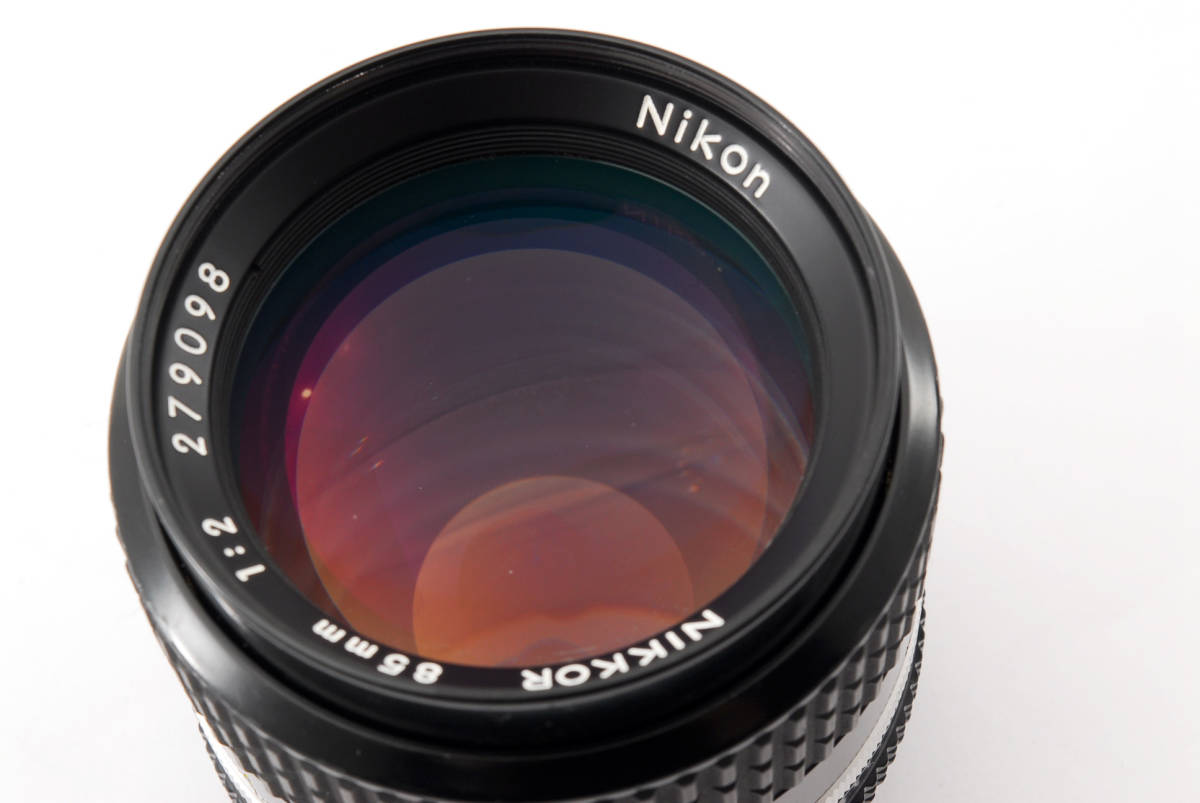 美品】 ニコン NIKON Ai-s 85mm F2 #3031MZC0088OC24