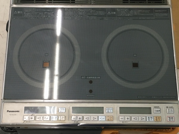 パナソニック Panasonic IHクッキングヒーター KZ-KG22D 2口IH 13年製 