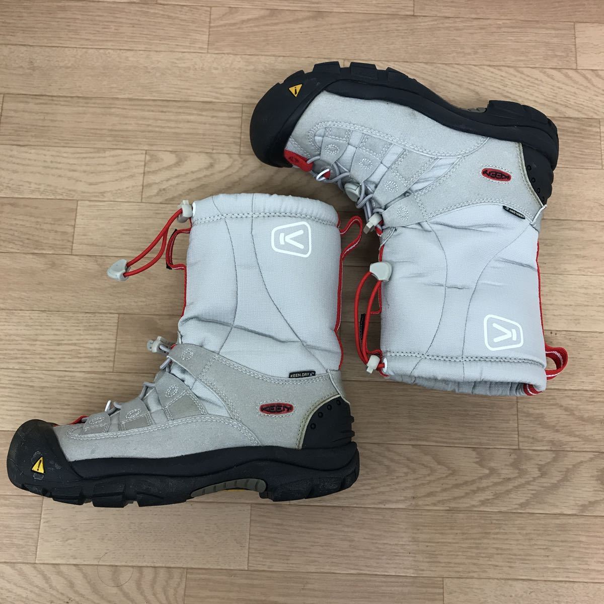 ☆ KEEN キーン WINTERPORT Ⅱ ウィンターポート2 COOL GREY/RED 23.5