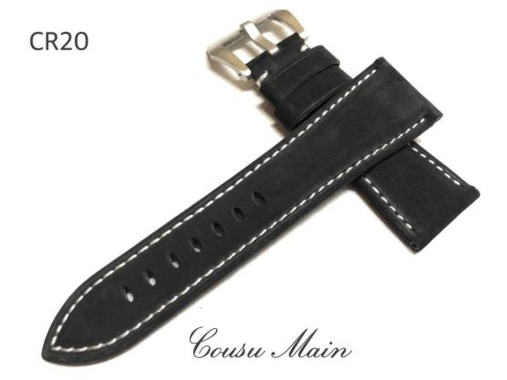 定番，安い CousuMain 26mm-22mm アンティークカーフ 尾錠付 パネライ PANERAI向 CR20(男性用)｜売買されたオークション情報、yahooの商品情報をアーカイブ公開 - オークファン 男性用