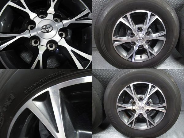 ○トヨタ 純正OP オプション 200系 ハイエース 15インチ 6J +35 PCD139