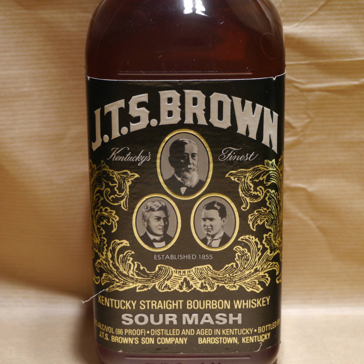 未開栓 J.T.S.BROWN J.T.S ブラウン 10年 750ml 箱付き 希少】J.T.S.