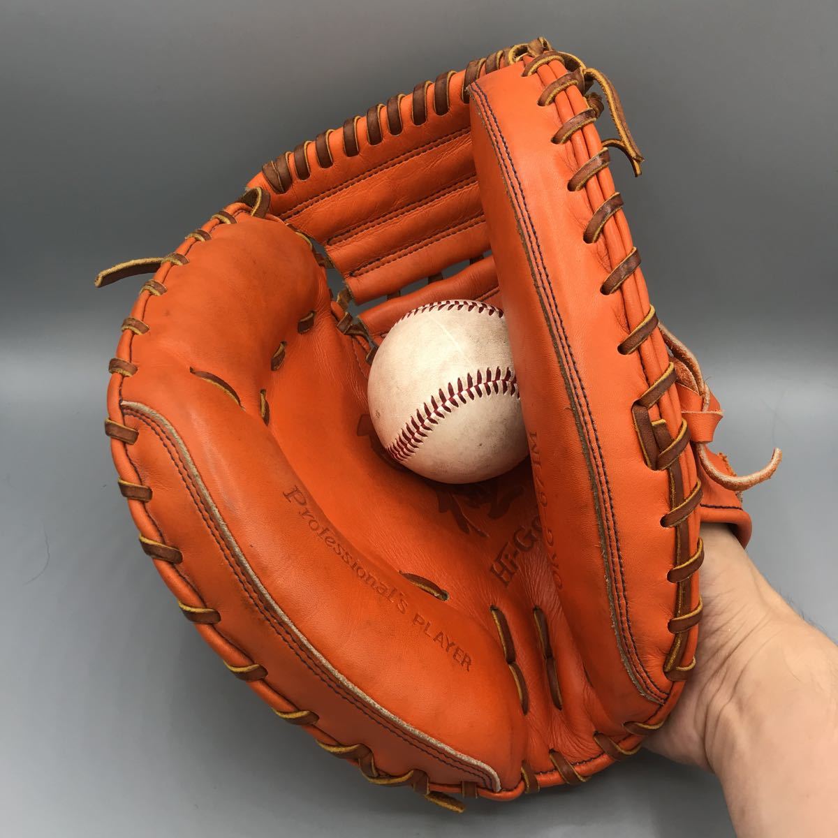 ハイゴールド 軟式キャッチャーミット 野球 己極 軟式 捕手用 Gold Hi