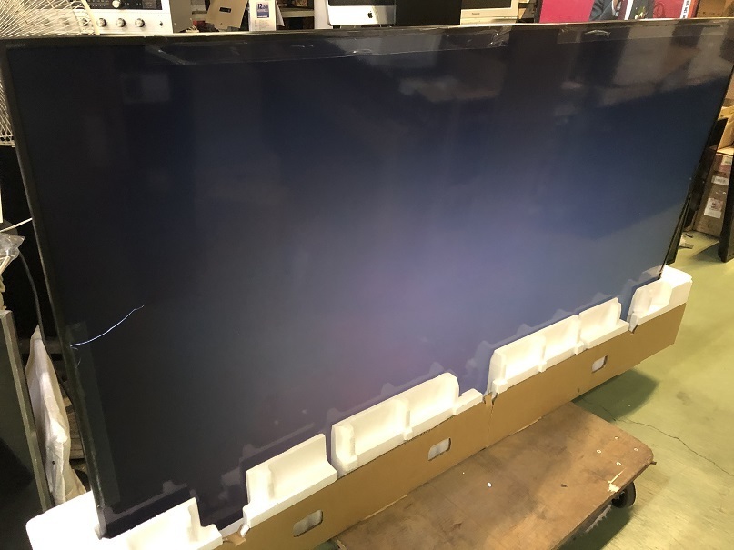 ソニー KJ-75X8550G 75V型 4K液晶テレビ BRAVIA 液晶割れジャンク品 KJ