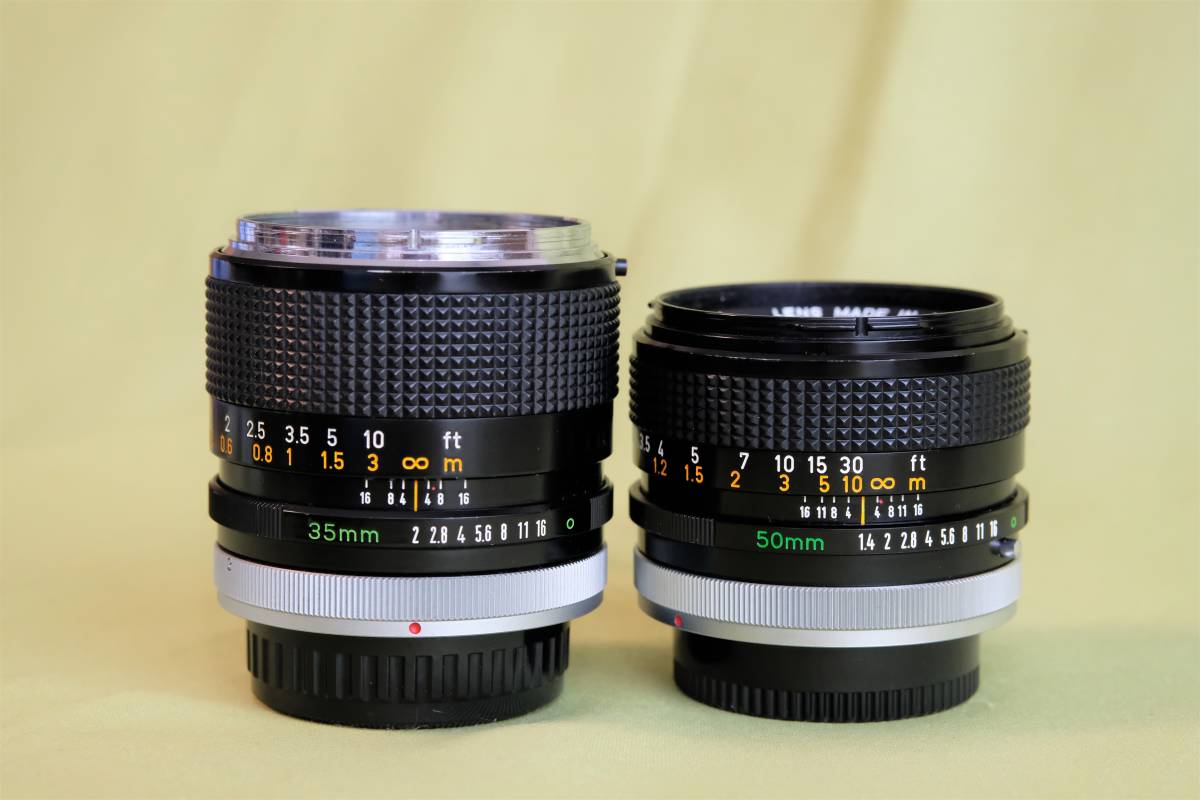 動作品（やや難あり）】Canon A-1 / FD 50mm F1.4 SSC カメラ 【動作品