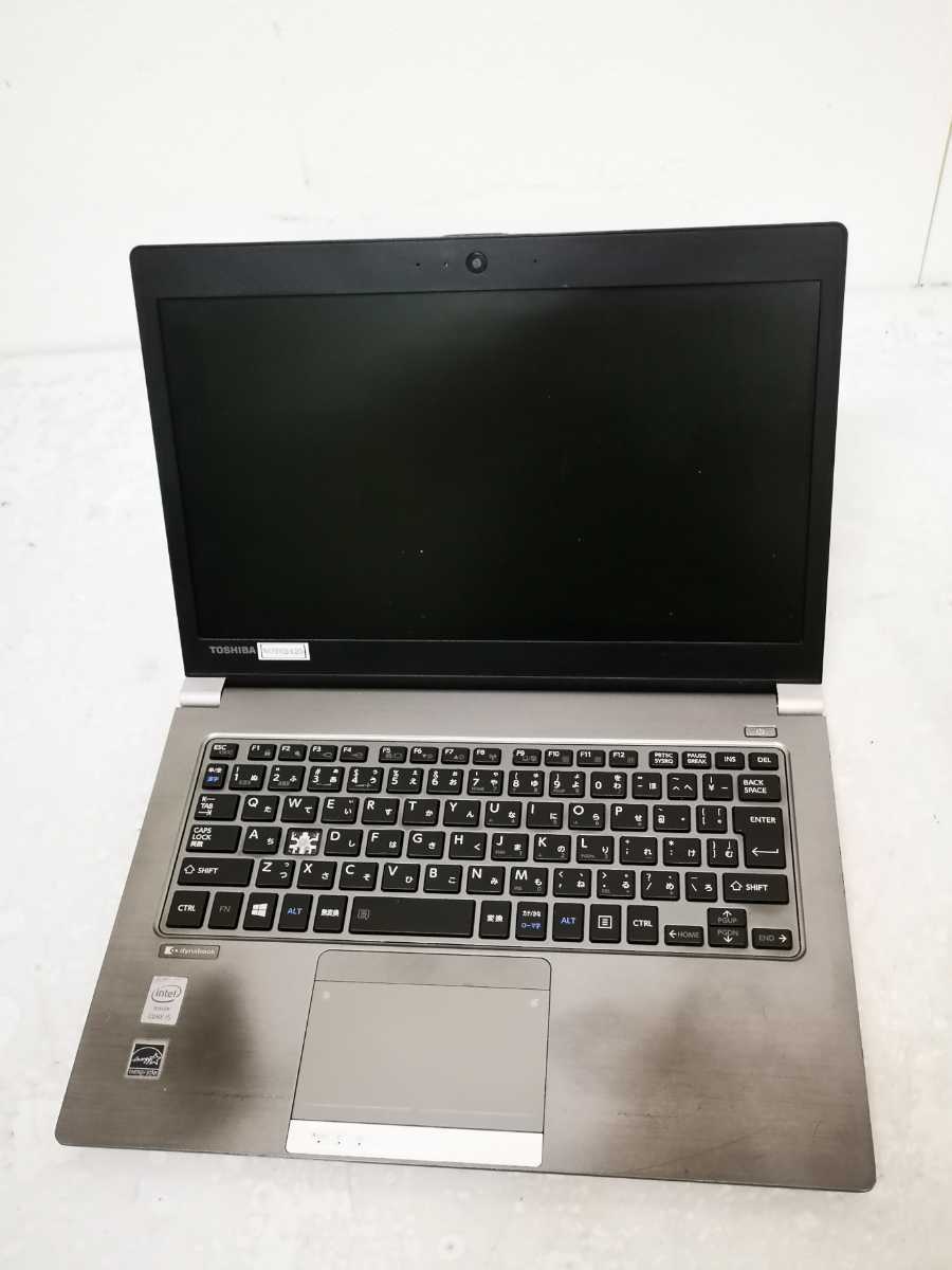 TOSHIBA R63/P ノートPC SSD AC付 ジャンク i5-5200U 【公式通販】